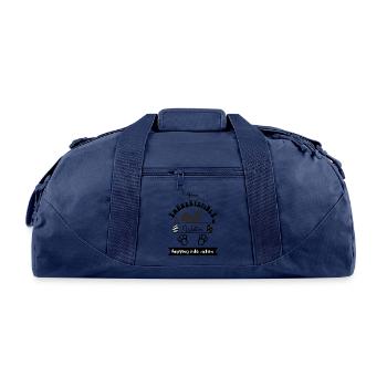Earresistible Waiter Easter Hopping into Action - Recycled Duffel Bag - navy - Front