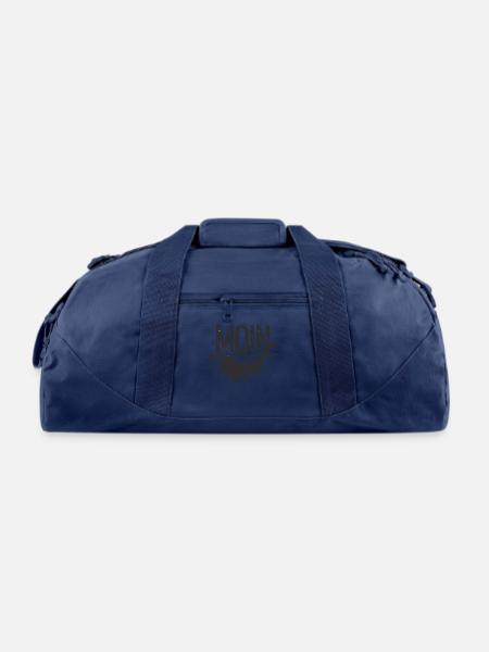 Seal Baltic Sea North Sea Moin - Recycled Duffel Bag - navy - Front
