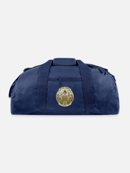 Plant Manager: Cultivating Beauty and Growth - Recycled Duffel Bag - navy