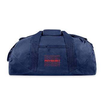 Physicist Scientist Natural Philosopher Science - Recycled Duffel Bag - navy - Front