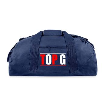 top g - Recycled Duffel Bag - navy - Front
