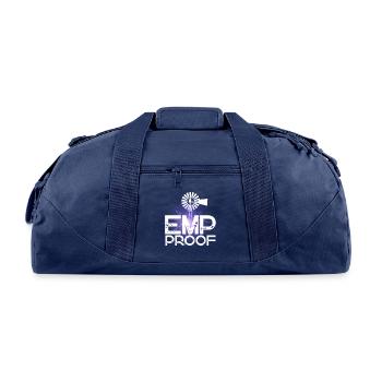 EMP Proof - Recycled Duffel Bag - navy - Front