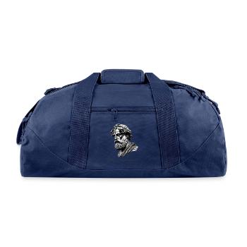 Ehh Good Enough Meh, Mediocrates - Recycled Duffel Bag - navy - Front
