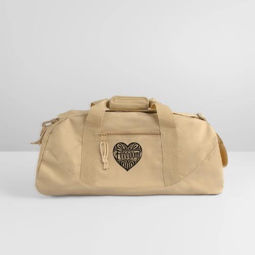 FREEDOM in Heart - Recycled Duffel Bag