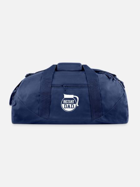 Instant Dad - Recycled Duffel Bag - navy