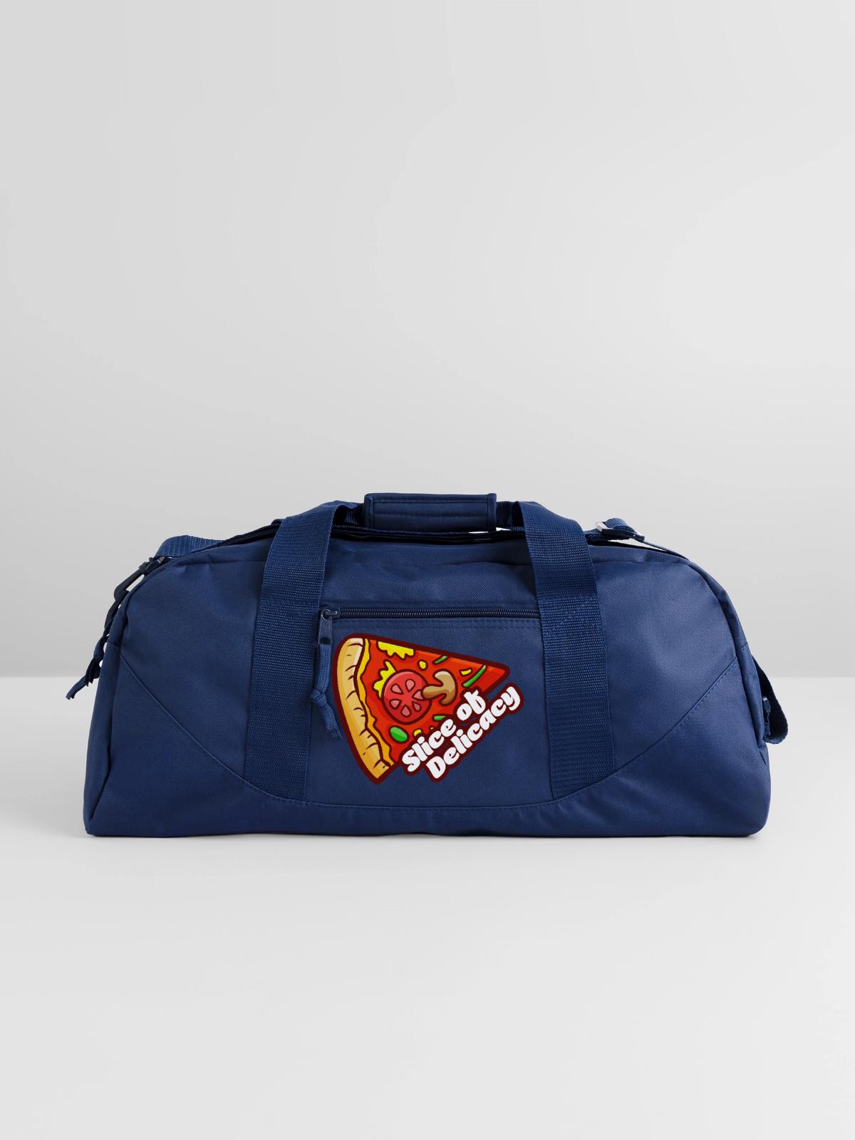 Slice Of Delicacy - Recycled Duffel Bag - navy - Front