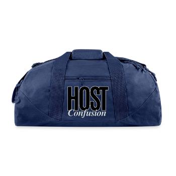 Host Confusion - Recycled Duffel Bag - navy - Front