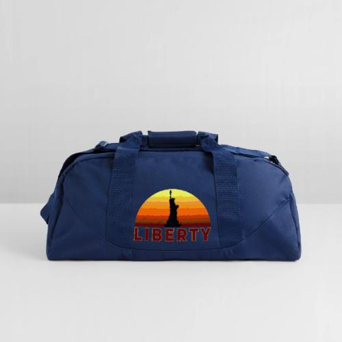 USA: Sunset Liberty Bold - Recycled Duffel Bag