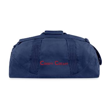 Crispy Cream - Recycled Duffel Bag - navy - Back