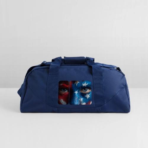USA: Painted for the Flag - Recycled Duffel Bag