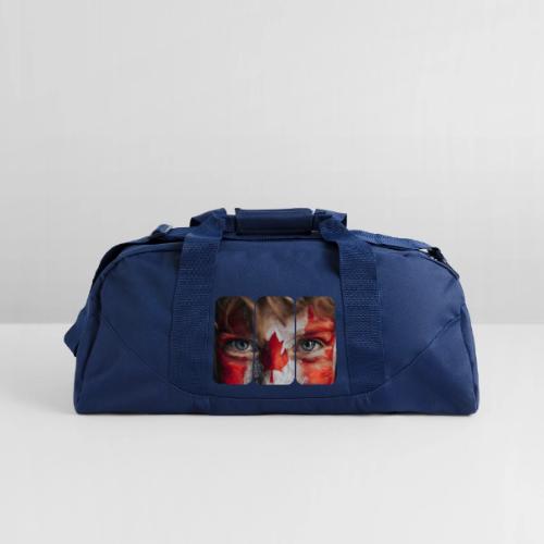 Canada: Maple Leaf Gaze - Recycled Duffel Bag