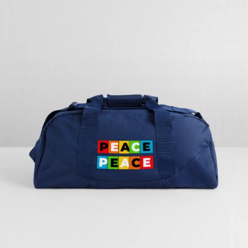 Colorful Peace - Recycled Duffel Bag