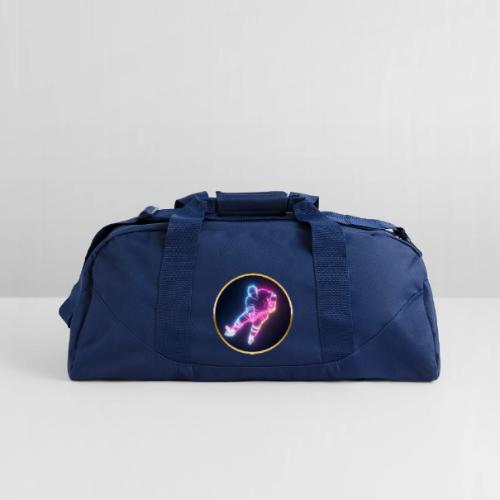 Hockey: Neon Ice Striker - Recycled Duffel Bag