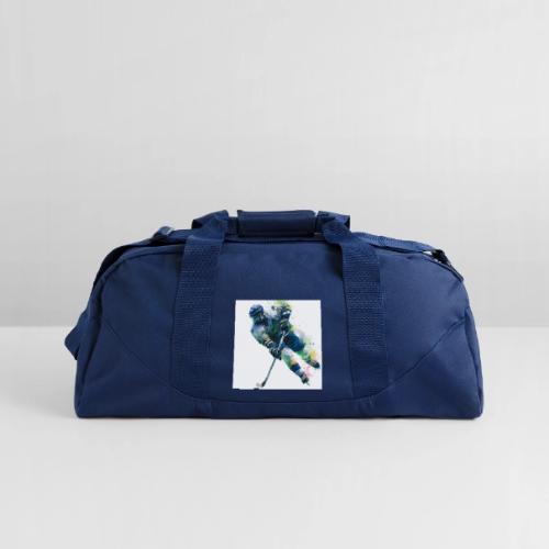 Hockey: Frozen Motion - Recycled Duffel Bag