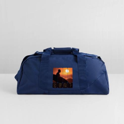 Surfing: Sunset Surf Panels - Recycled Duffel Bag