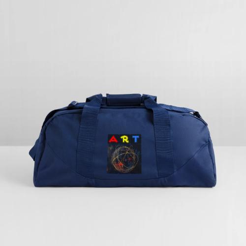 Echoes of Art - Recycled Duffel Bag