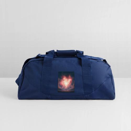 Supernova Sky Sci-Fi Artwork - Recycled Duffel Bag