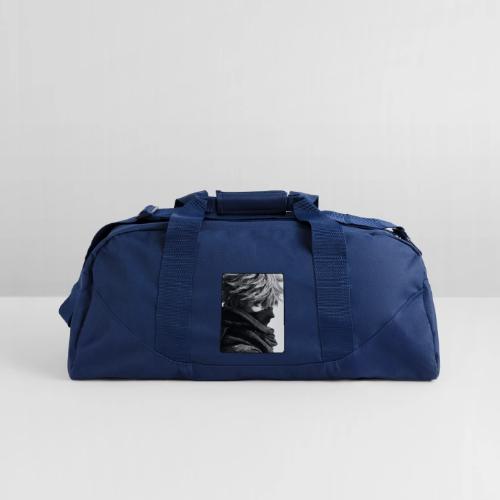 Battle-Worn Ninja Portrait - Recycled Duffel Bag