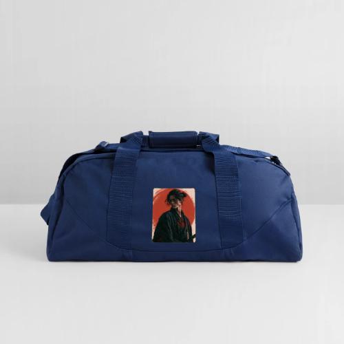 Samurai Beneath the Red Sun - Recycled Duffel Bag