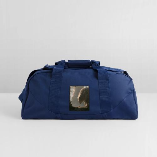 The Bear Who Found the Forest - Recycled Duffel Bag