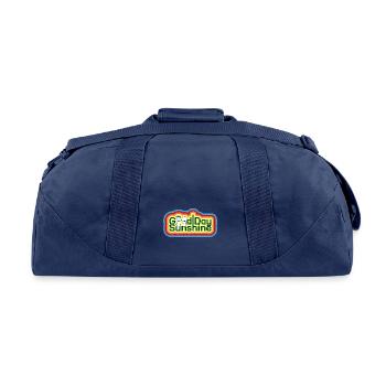 Good Day Sunshine - Recycled Duffel Bag - navy - Back