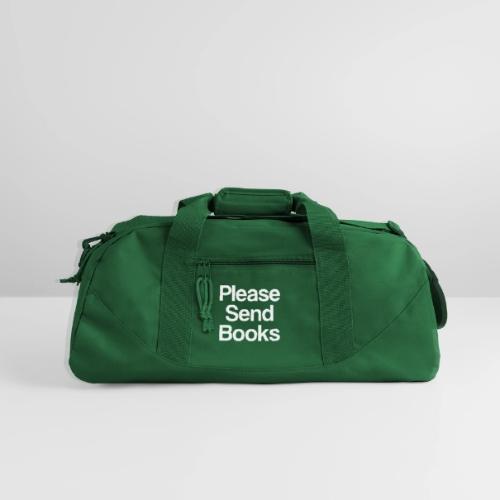 Please Send Books - Recycled Duffel Bag