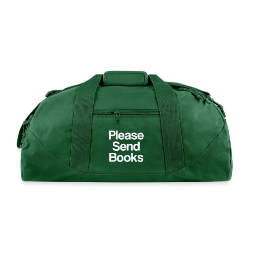 Please Send Books - Recycled Duffel Bag