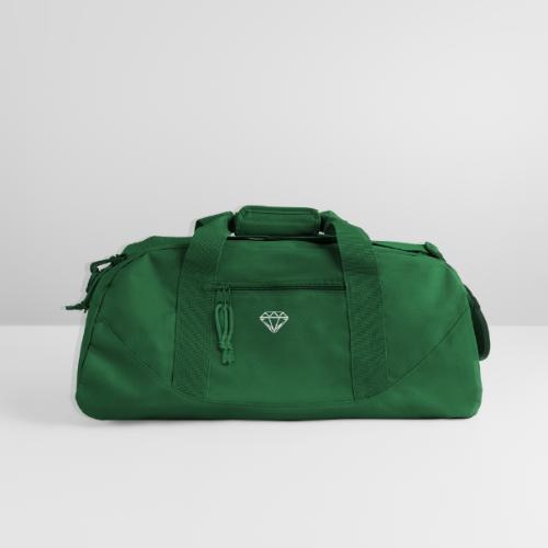 Minimal Diamond Logo | Luxury Streetwear Geometric - Recycled Duffel Bag