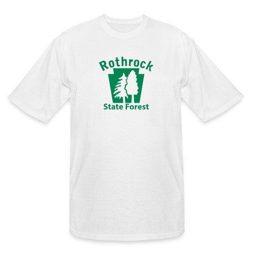 Rothrock State Forest Keystone (w/trees) - Men's Tall T-Shirt
