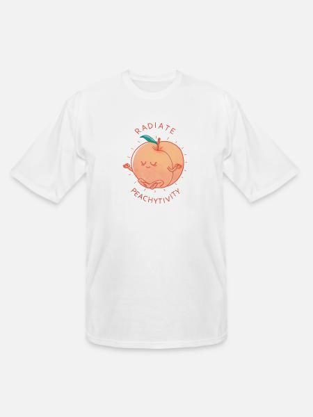 Radiate Peachytivity - Men's Tall T-Shirt - white