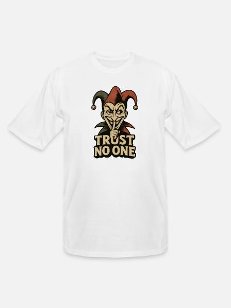 Funny April Fool's Day T-Shirt - Men's Tall T-Shirt - white