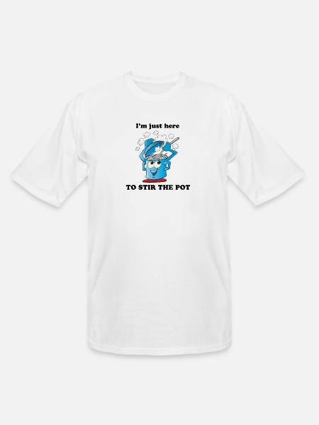 Stir The Pot - Men's Tall T-Shirt - white