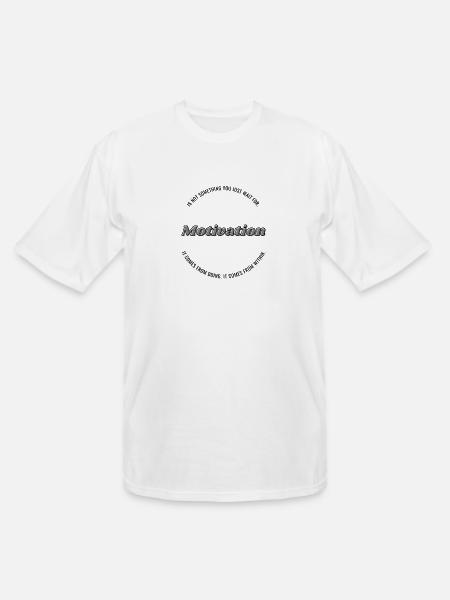 Motivation - Men's Tall T-Shirt - white