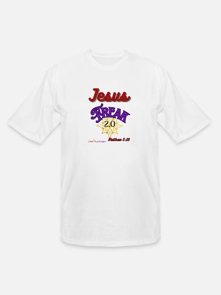 Jesus Freak 2 0 - Men's Tall T-Shirt - white