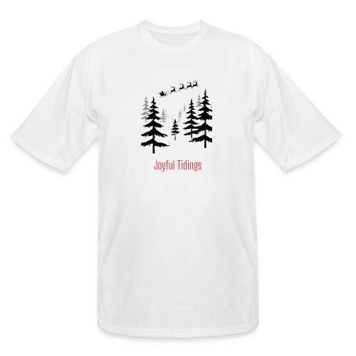 Joyful Tidings Christmas T-Shirt - Men's Tall T-Shirt