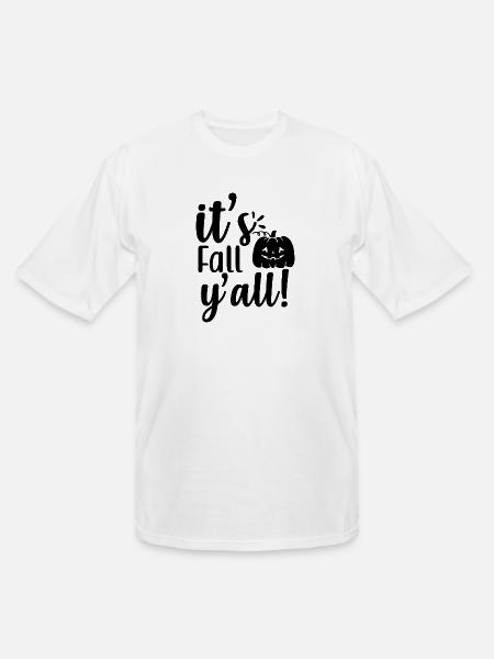 Its fall yall - Men's Tall T-Shirt - white