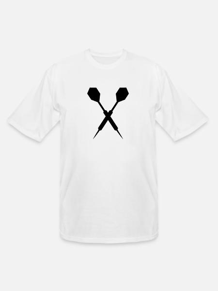 Dart - Men's Tall T-Shirt - white