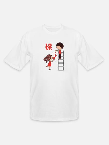 LOVE Collection - Men's Tall T-Shirt - white