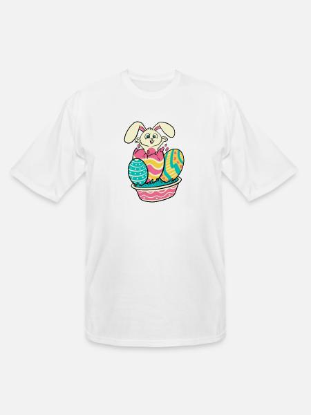 Surprise Bunny - Men's Tall T-Shirt - white