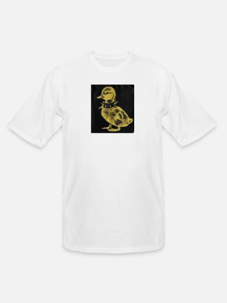 Punk Duck - Men's Tall T-Shirt - white