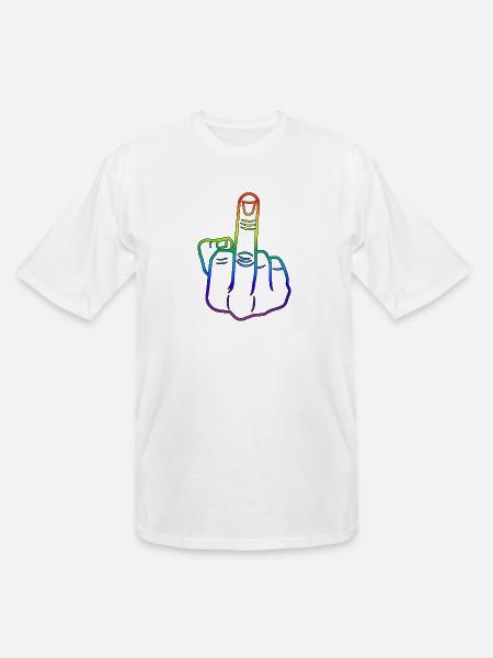 Small Gesture - Men's Tall T-Shirt - white