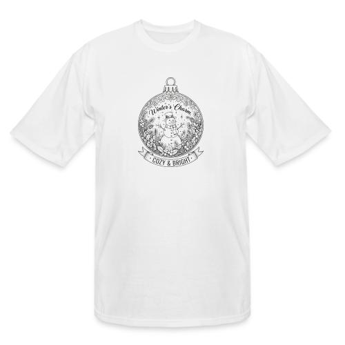 Festive Snowman T-Shirt - Men's Tall T-Shirt