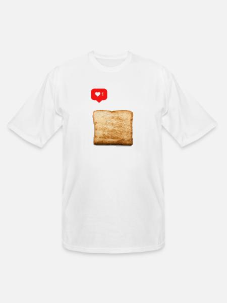 Bread Lover - Men's Tall T-Shirt - white