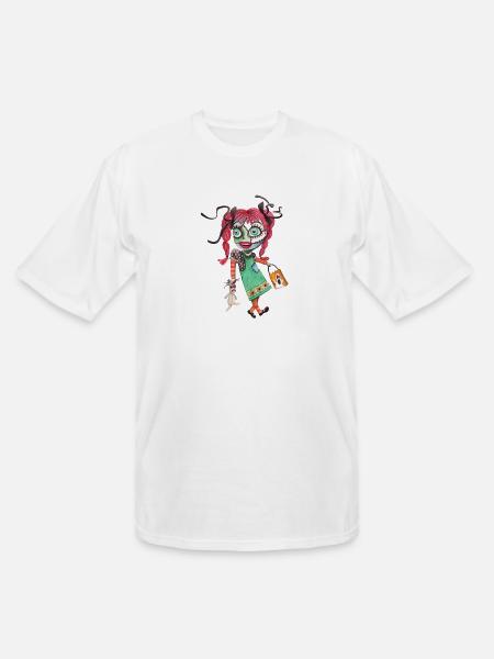 rag doll - Men's Tall T-Shirt - white