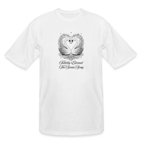 Poetic Swan T-Shirt - Men's Tall T-Shirt