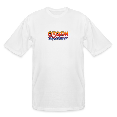 93QFM Retro 80s Logo - Men's Tall T-Shirt