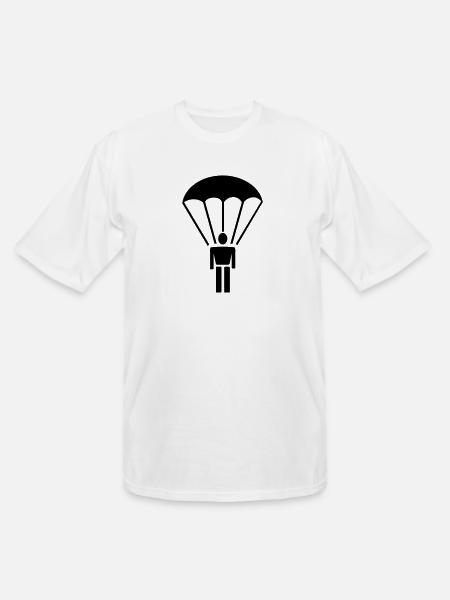 parachute - Men's Tall T-Shirt - white