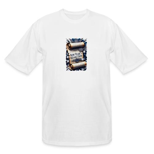 New Year's Resolution T-Shirt - Men's Tall T-Shirt