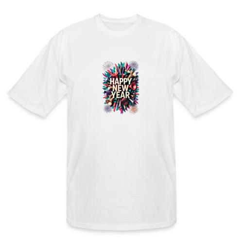 New Year's Party Horn T-Shirt - Men's Tall T-Shirt