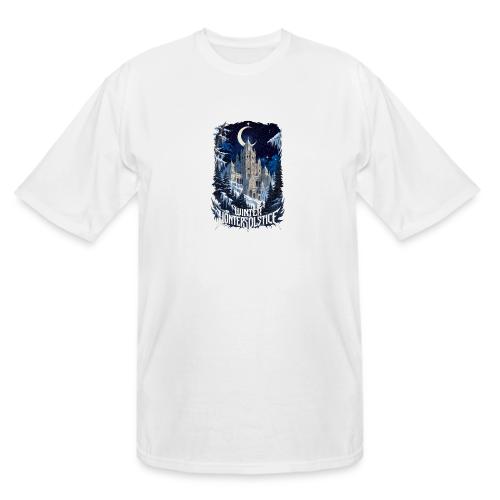 Celestial Winter Temple T-Shirt - Men's Tall T-Shirt